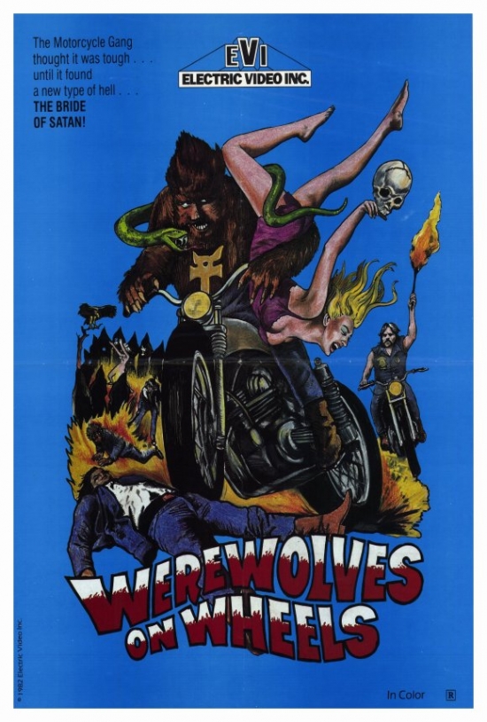Werewolves on Wheels Movie Poster - 27 x 40 in.