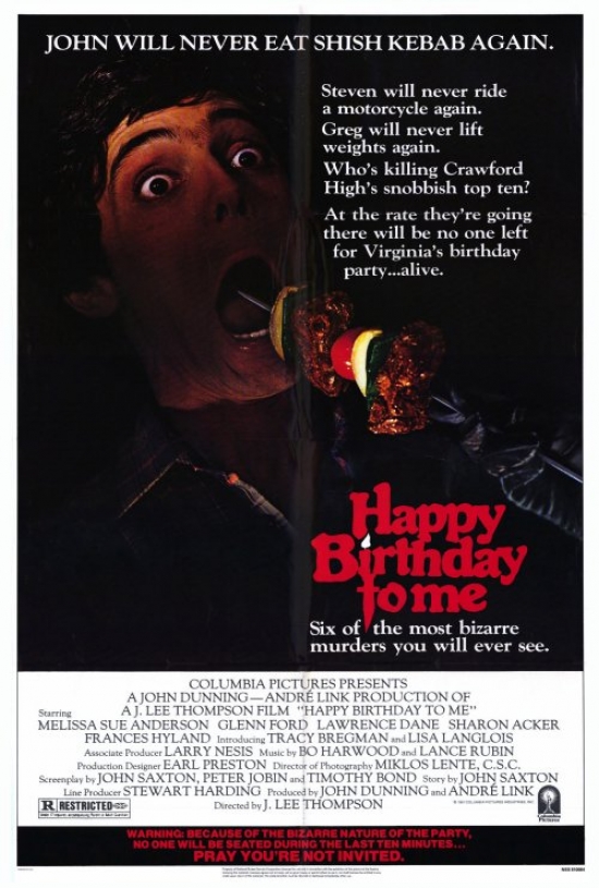 MOVCF8433 Happy Birthday to Me Movie Poster - 27 x 40 in.