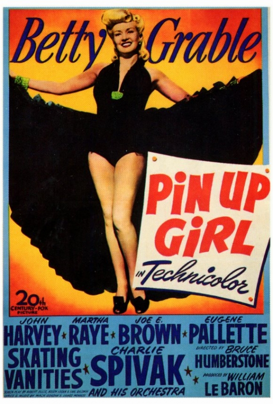 MOVCF9173 Pin-Up Girl Movie Poster - 27 x 40 in.