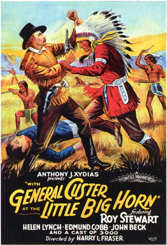 MOVCF9335 With General Custer at Little Big Horn Movie Poster - 27 x 40 in.