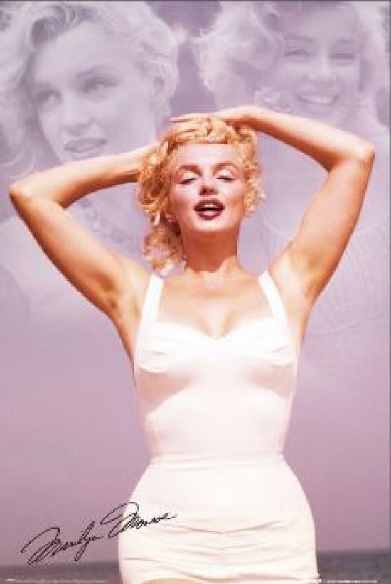 Marilyn Monroe Collage Poster Print - 24 x 36 in.