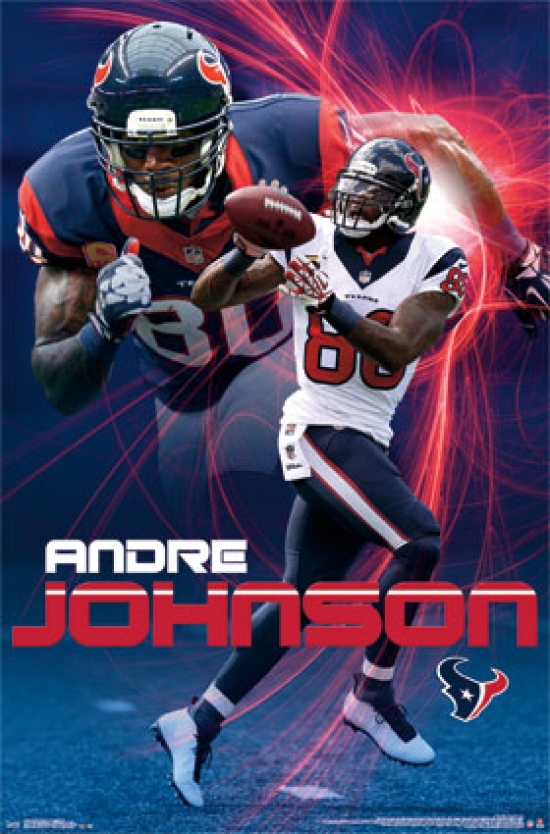 Houston Texans - Andre Johnson 2014 Poster Print