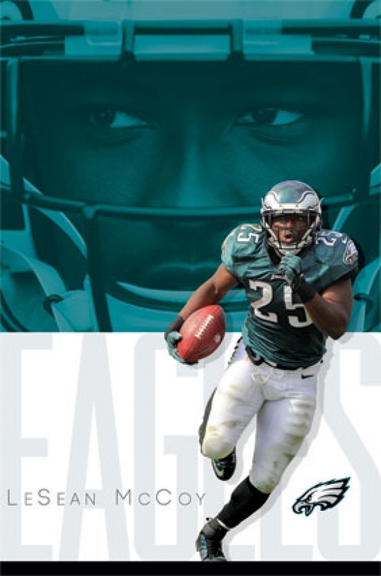 Philadelphia Eagles - L Mccoy 14 Poster Print