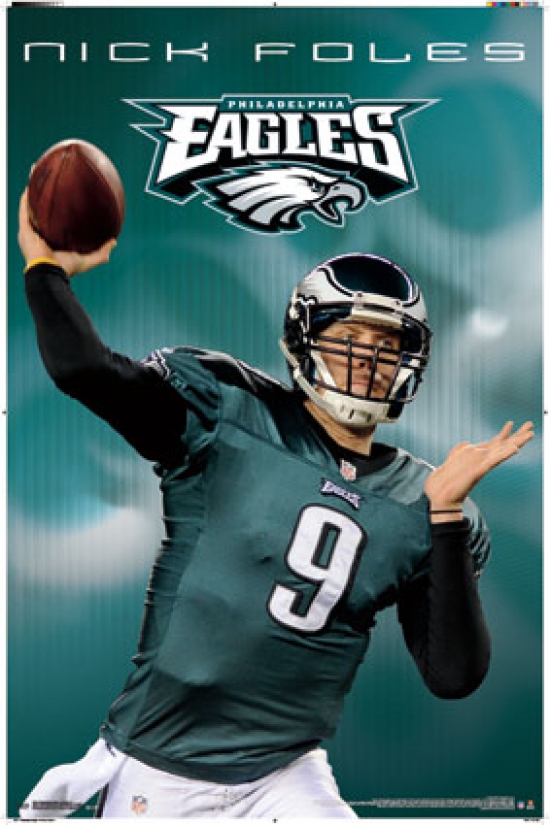 Philadelphia Eagles - N Foles 14 Poster Print