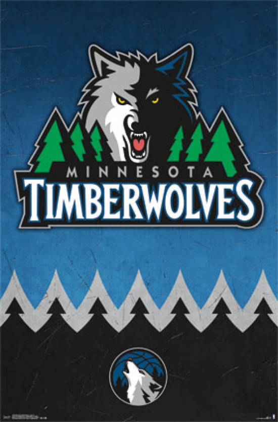 Minnesota Timberwolves - Logo 14 Poster Print