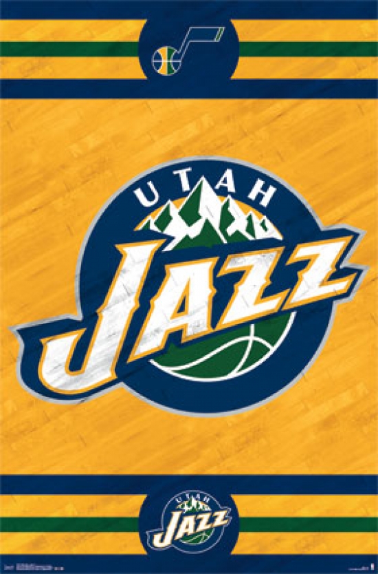 Utah Jazz - Logo 14 Poster Print