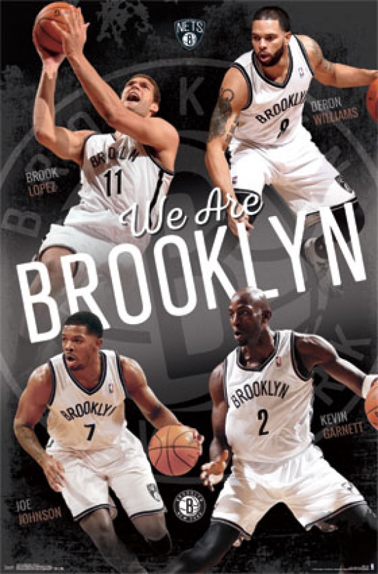 Brooklyn Nets - Team 2014 Poster Print