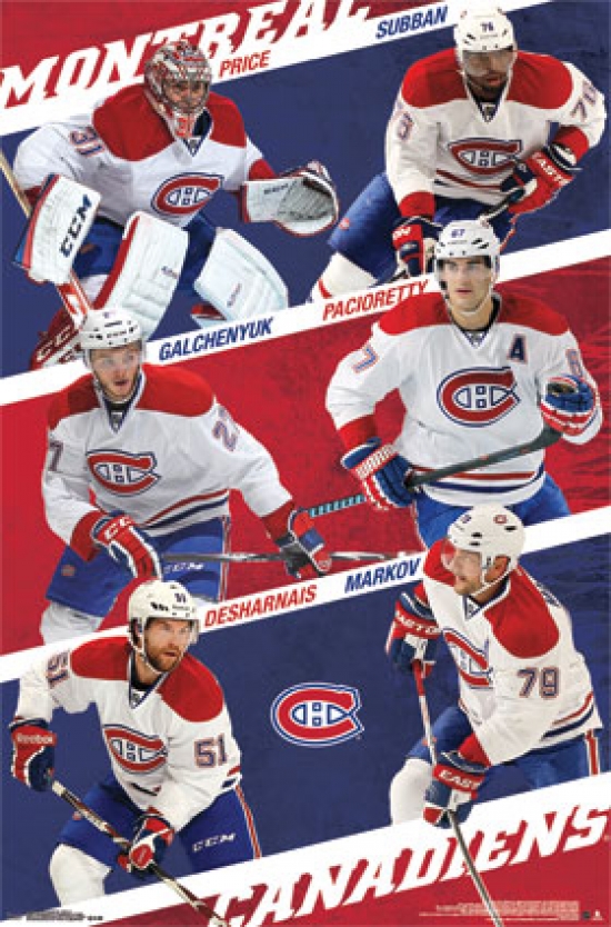 Montreal Canadiens - Team 14 Poster Print