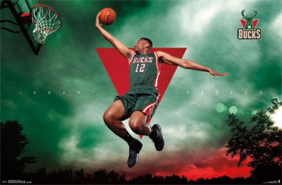 Milwaukee Bucks - J Parker 14 Poster Print - 24 x 36 in.
