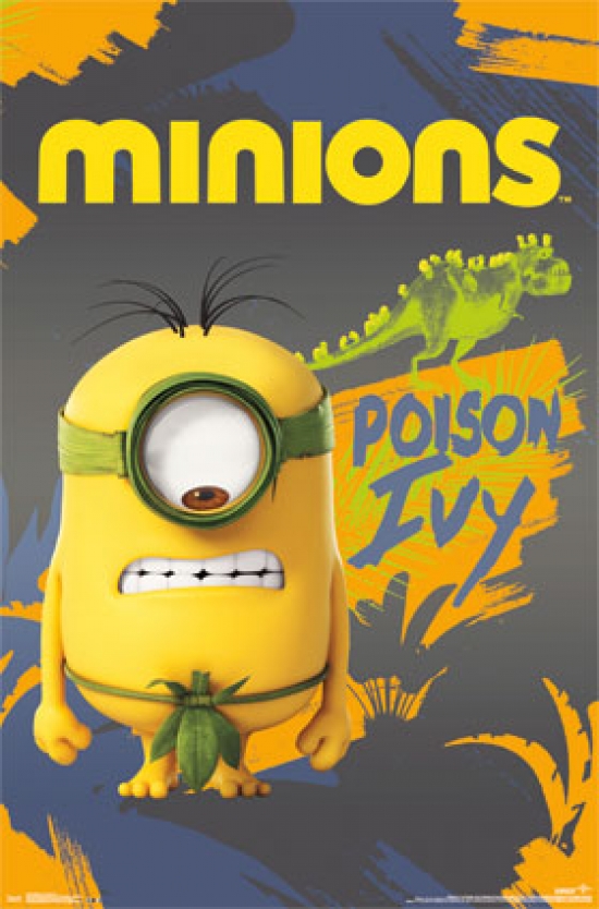 Minions - Poison Ivy Poster Print