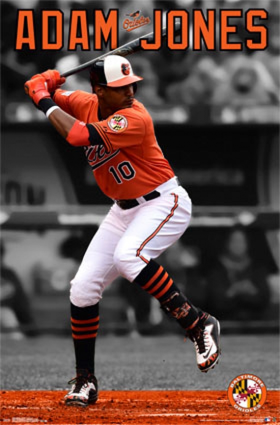 Baltimore Orioles - Adam Jones 2015 Poster Print