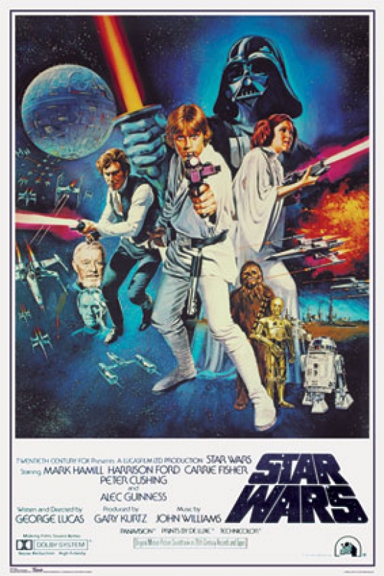 Star Wars 24X36 Poster Print - 24 x 36 in.