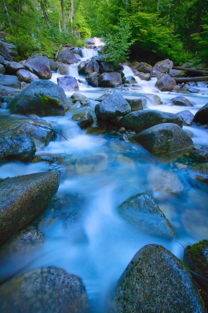 Fast-Flowing River Poster Print by Don Hammond, 22 x 34 - Large