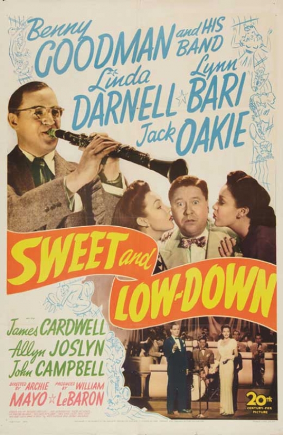 Sweet & Low-Down Movie Poster - 27 x 40 in.