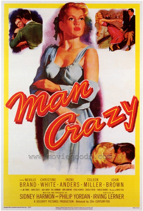 Man Crazy Movie Poster - 27 x 40 in.