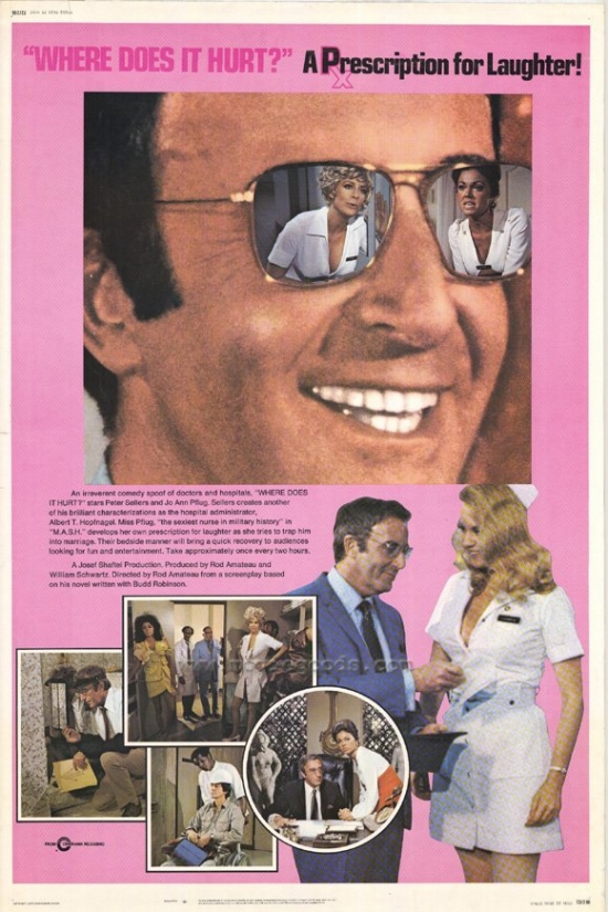MOVAF0445 Where Does It Hurt Movie Poster - 27 x 40 in.
