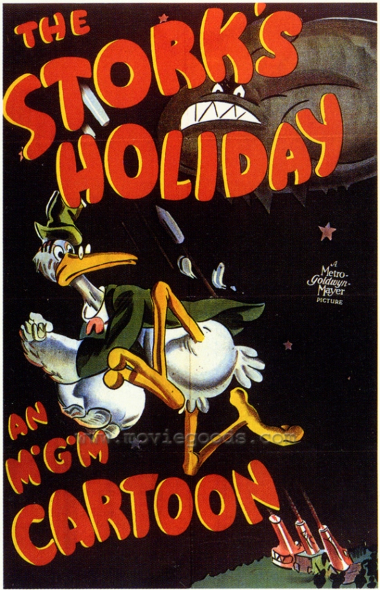 MOVAF1340 The Storks Holiday Movie Poster - 27 x 40 in.