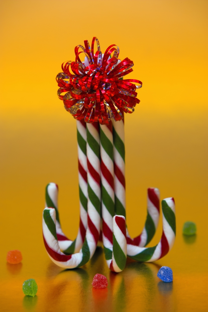 Candy Cane Decoration Poster Print by Carson Ganci, 22 x 34 - Large