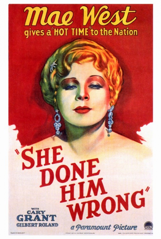 MOVAF4179 She Done Him Wrong Movie Poster - 27 x 40 in.