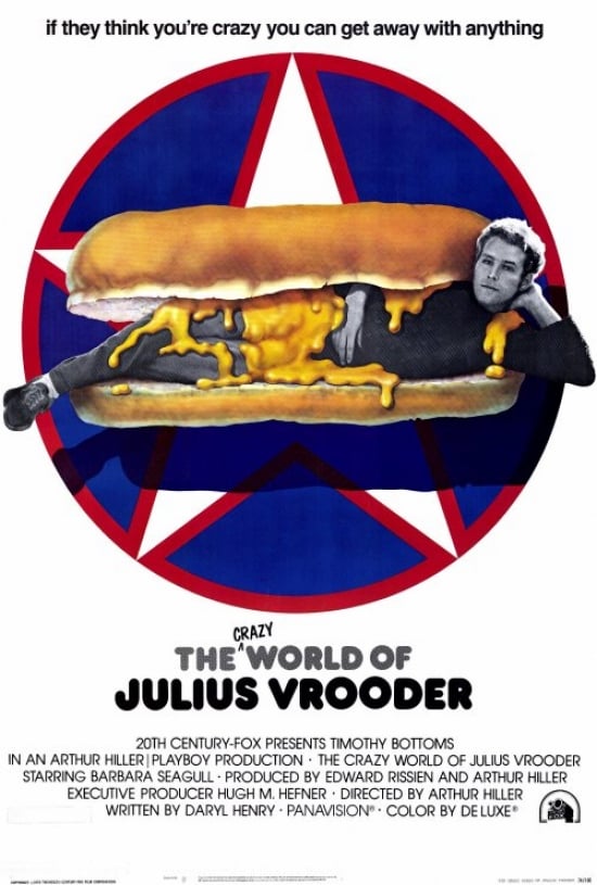 The Crazy World of Julius Vrooder Movie Poster - 27 x 40 in.