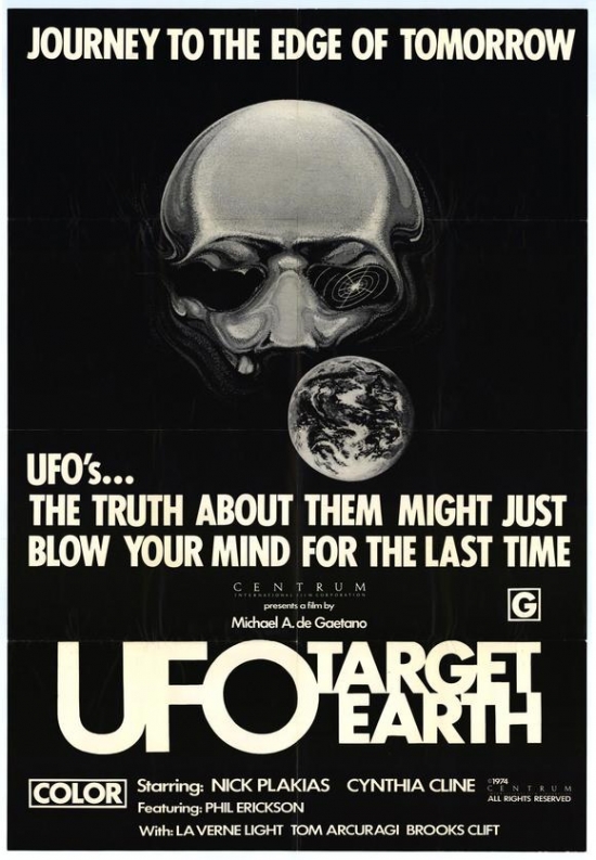 Ufo Target Earth Movie Poster - 27 x 40 in.