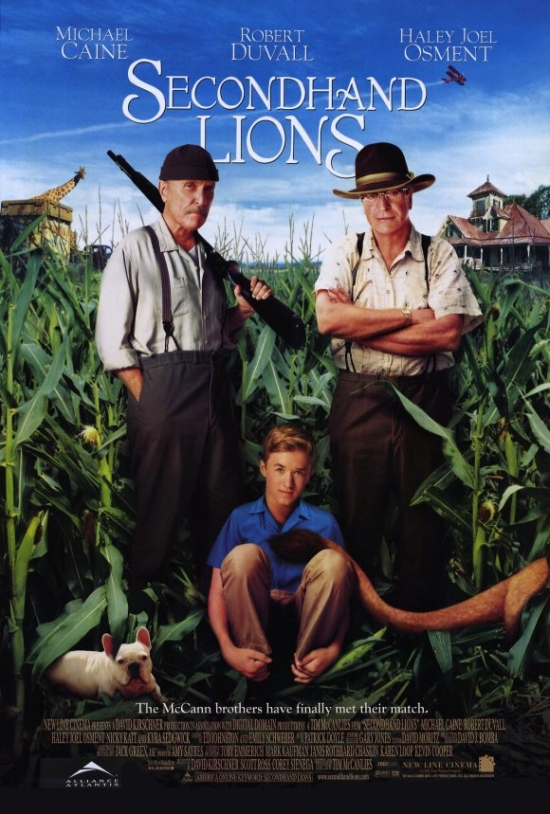 Secondhand Lions Movie Poster - 27 x 40 in.