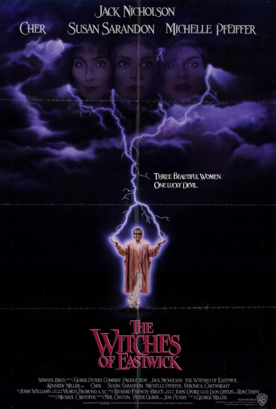 MOVAF8371 The Witches of Eastwick Movie Poster - 27 x 40 in.