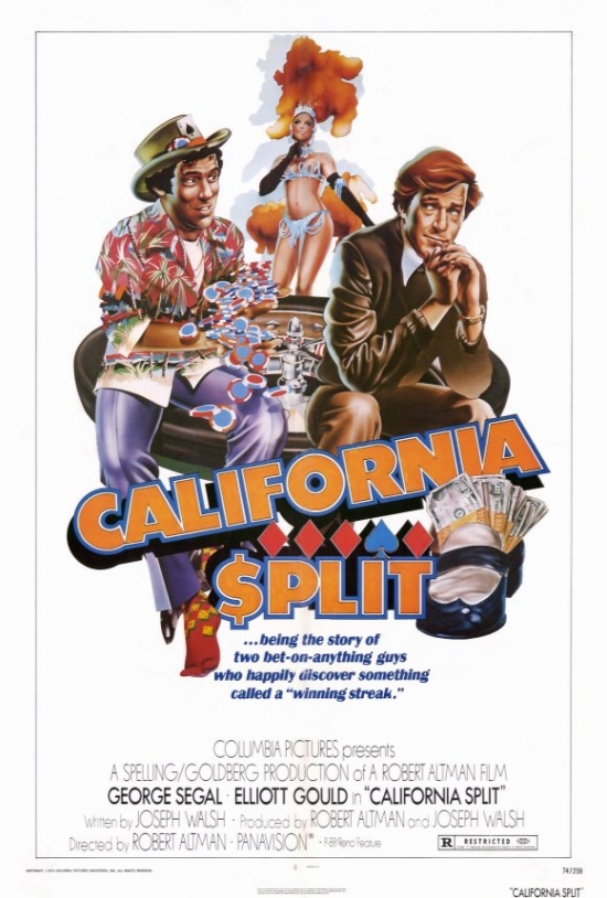 California Split Movie Poster - 27 x 40 in.