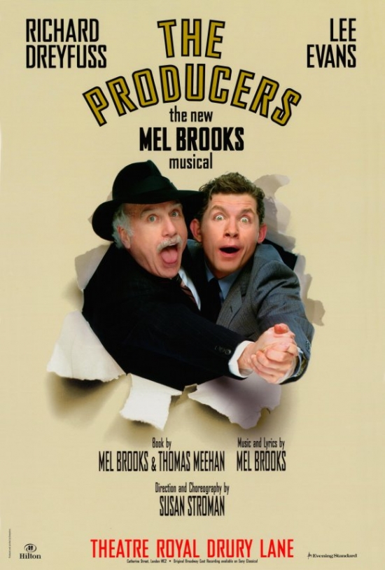 Producers the Broadway Movie Poster - 27 x 40 in.