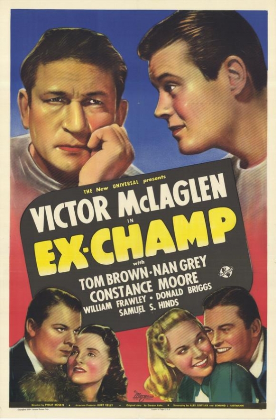 Ex-Champ Movie Poster - 27 x 40 in.