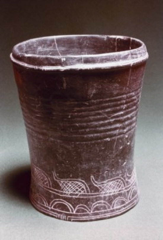 Printed Vase Pre-Columbian Poster Print - 18 x 24 in.