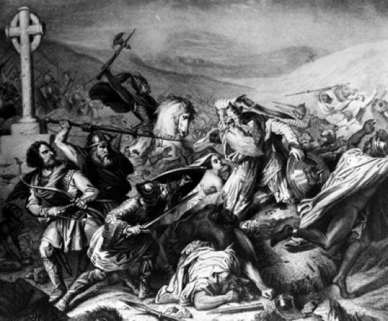 Battle Scene Poster Print - 18 x 24 in.