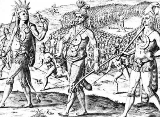 Outinas Military Forces When Meeting His Opponents Were Organized in Regular Ranks Like an Army Poster Print - 18 x 24 in.