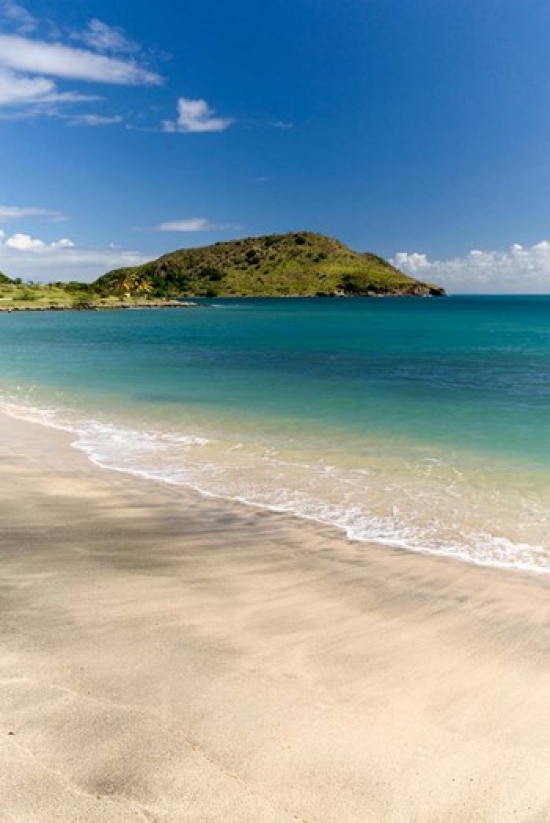 PDDCA32GJO0164 Cockleshell Bay St Kitts Caribbean Poster Print by Greg Johnston - 18 x 26 in.
