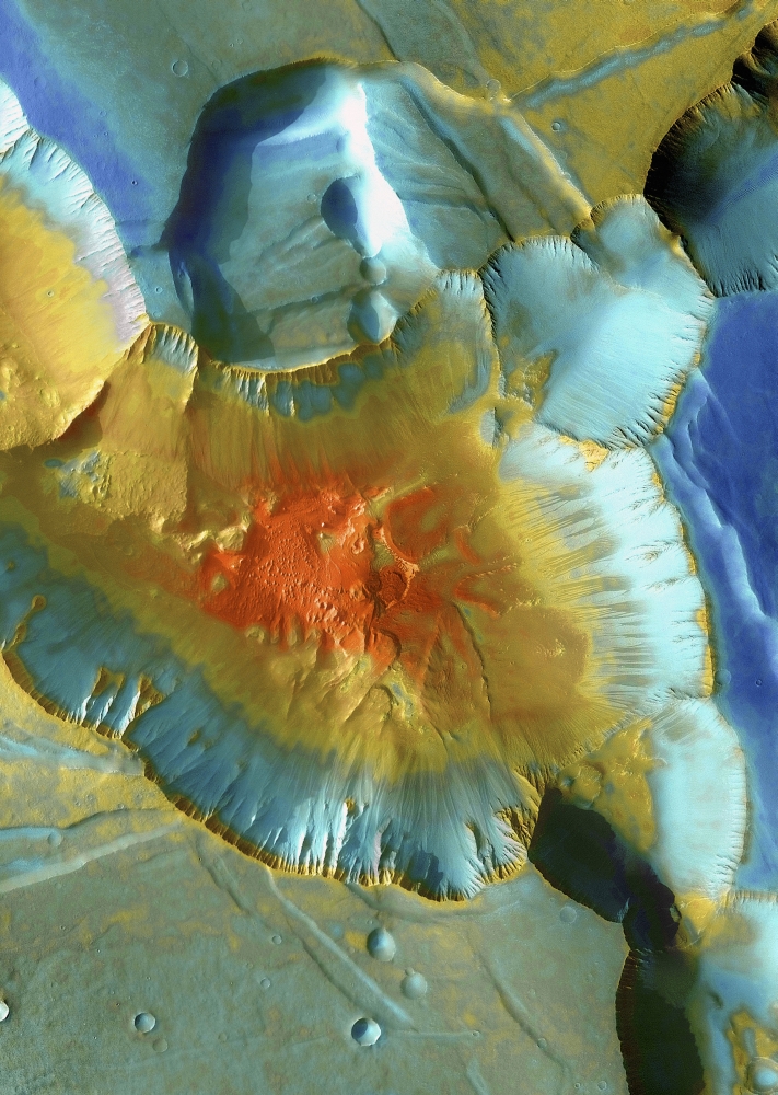 Mars Aerial View Poster Print by Steve Nagy, 24 x 36 - Large