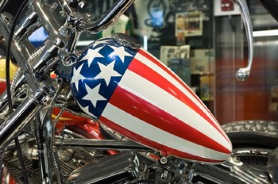 Wisconsin Harley Davidson Museum Motorcycle Poster Print by Michael Defreitas Danita Delimont - 22 x 15 in.