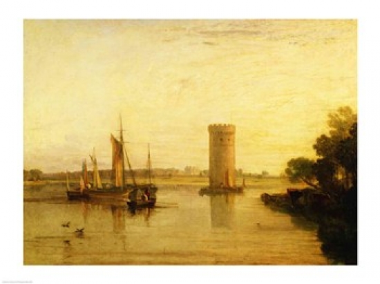 Tabley Poster Print by J.M.W. Turner - 24 x 18 in.