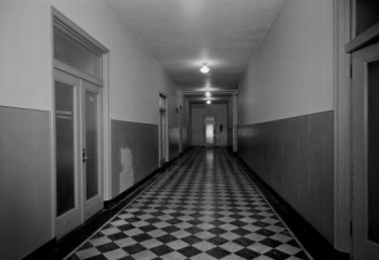 Empty Corridor Poster Print - 18 x 24 in.