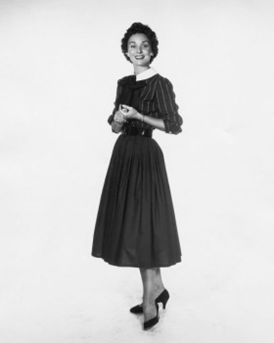 Portrait of a Young Woman Smiling Poster Print - 18 x 24 in.