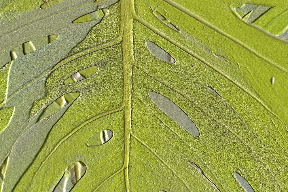 Leaf Texture Background Poster Print by Paul Sale 18 x 12