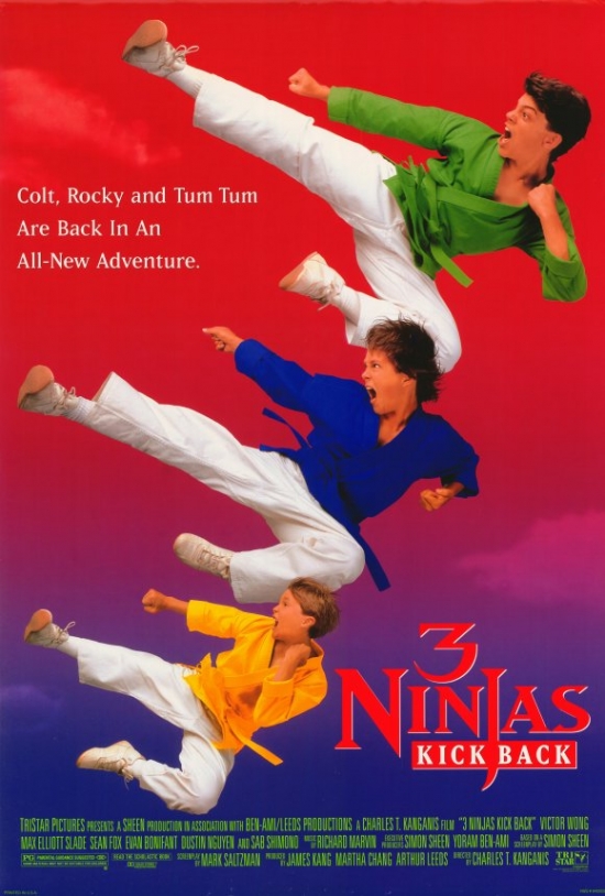 3 Ninjas Kick Back Movie Poster - 27 x 40 in.