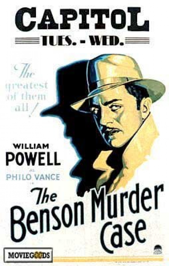 The Benson Murder Case Movie Poster - 27 x 40 in.
