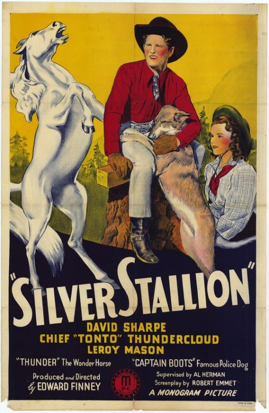 Silver Stallion Movie Poster - 27 x 40 in.