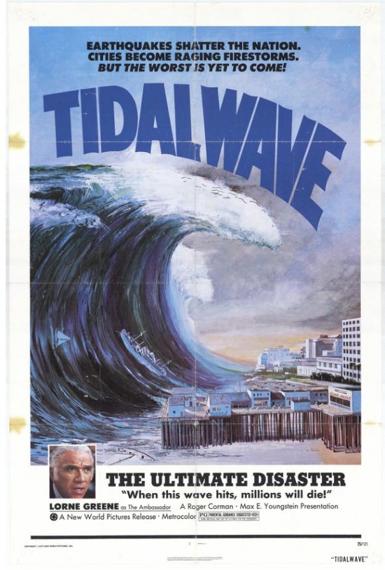 Tidal Wave Movie Poster - 27 x 40 in.