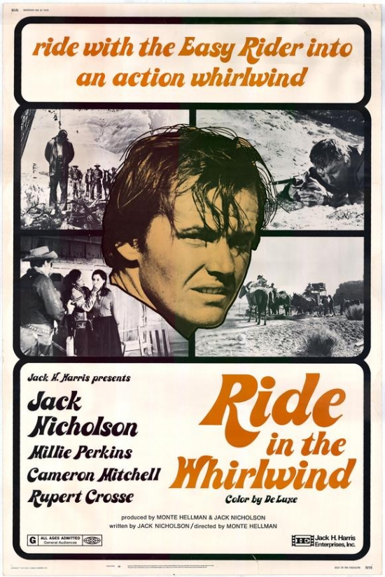 MOVIH3682 Ride in the Whirlwind Movie Poster - 27 x 40 in.
