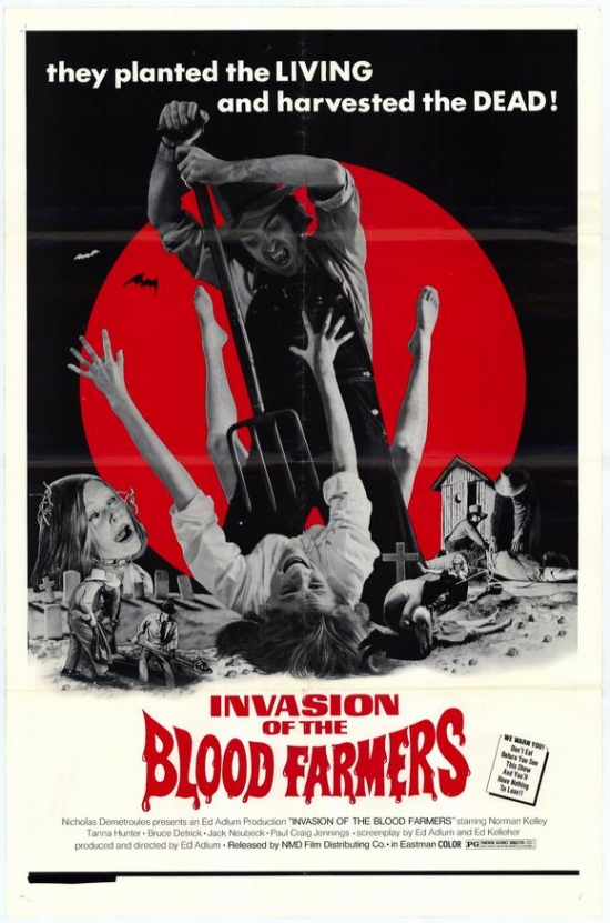 MOVIH4610 Invasion of the Blood Farmers Movie Poster - 27 x 40 in.