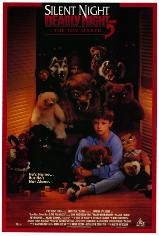 MOVIH5655 Silent Night Deadly Night 5-The Toy Maker Movie Poster - 27 x 40 in.