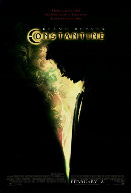 MOVII0086 Constantine Movie Poster - 27 x 40 in.