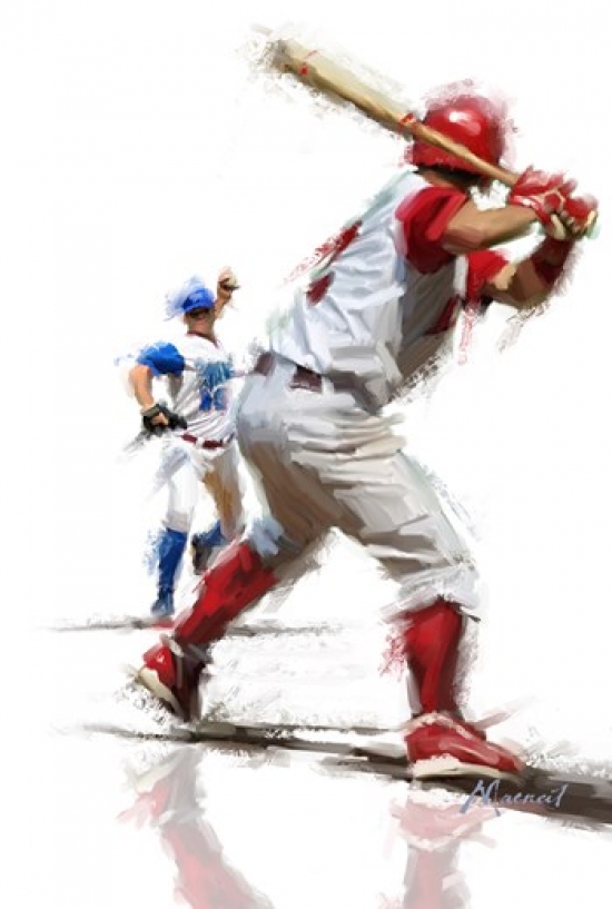 Baseball Poster Print by the Macneil Studio - 24 x 36 in.