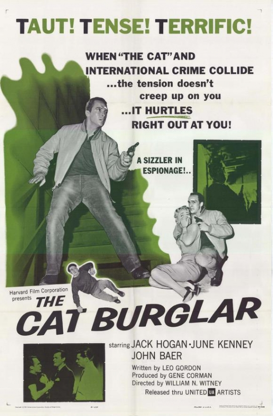 MOVGH9193 The Cat Burglar Movie Poster - 27 x 40 in.